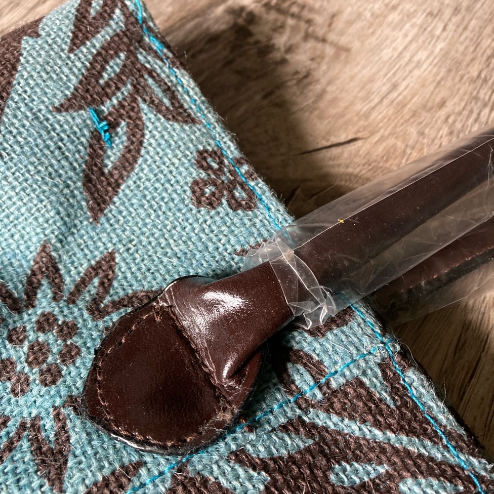 Murval Floral Jute Tote Bag - Picture 4 of 12